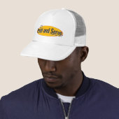 Casquette Chauffage et servir le texte noir Gfx (En situation)