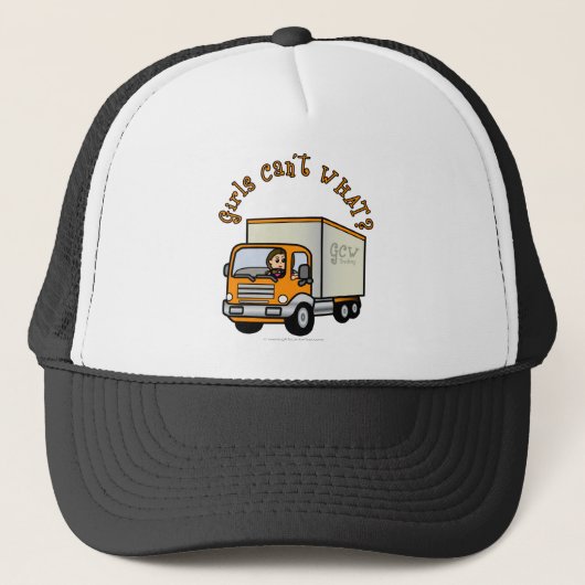 Casquette Chauffeur de camion léger (Devant)