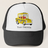 Casquette Chauffeur de taxi (Devant)