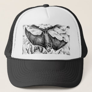 Casquette Chauve-souris dans une grotte