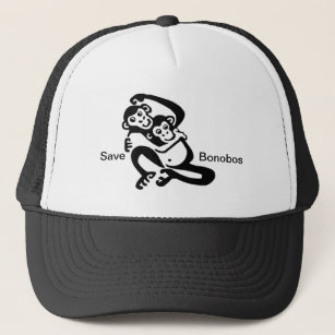 Casquette Cheeky singe Bonobo - chapeau de camionneur