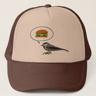 Casquette Cheeseburger Bird : Poulet de montagne