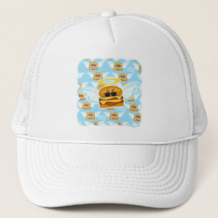 Casquette Cheeseburger Heaven Fun Sky Food Toon