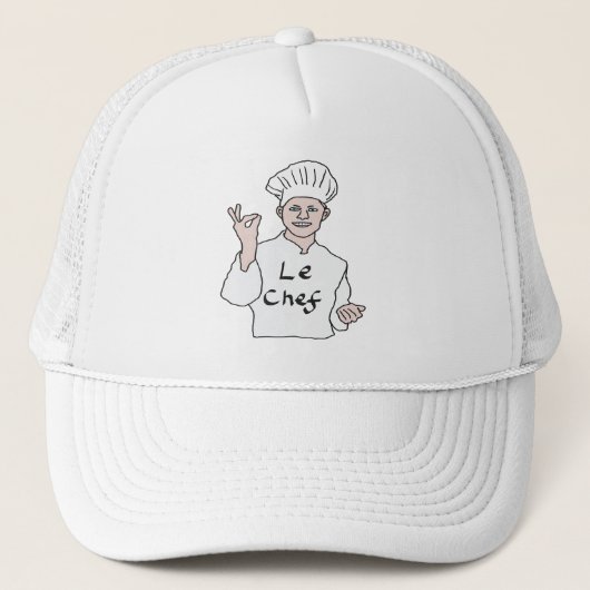 Casquette Chef (Devant)