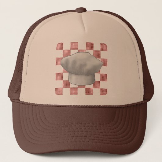 Casquette chef Checker (Devant)