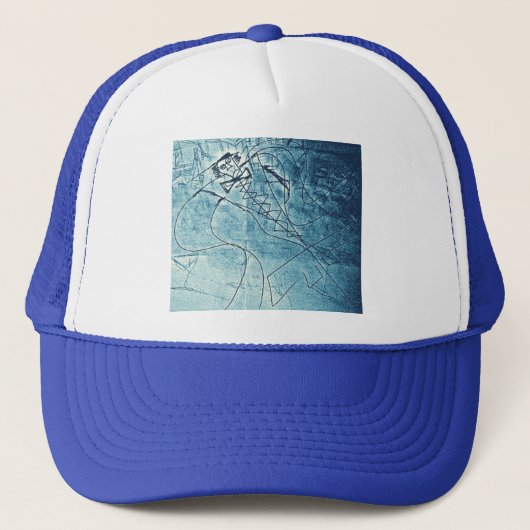 CASQUETTE CHEF DE VOLET BLEU (Devant)