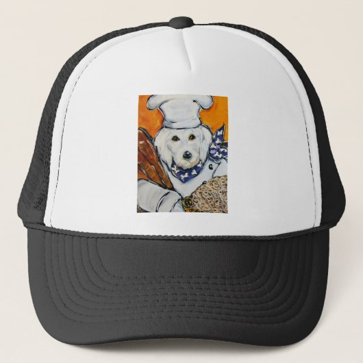 Casquette Chef Goldendoodle (Devant)