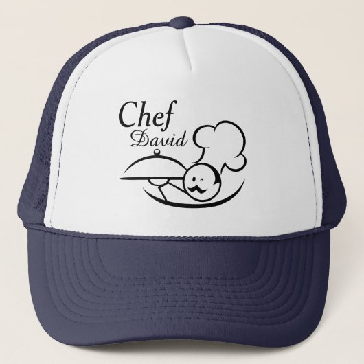 Casquette Chef illustré personnalisé (Devant)