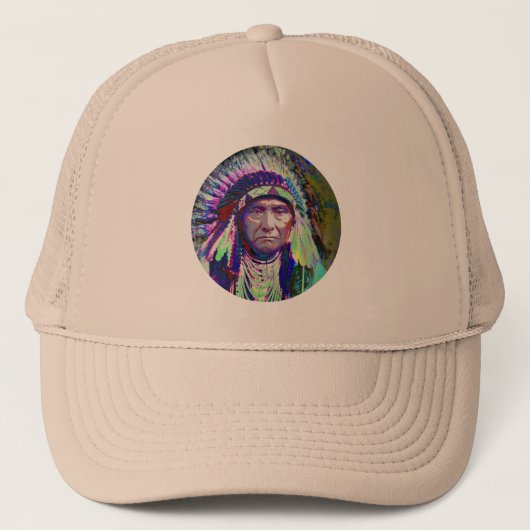 Casquette Chef indien indigène (Devant)