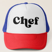 Casquette Chef rétro (Devant)