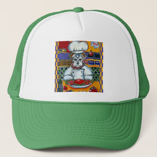 Casquette Chef Schnauzer (Devant)