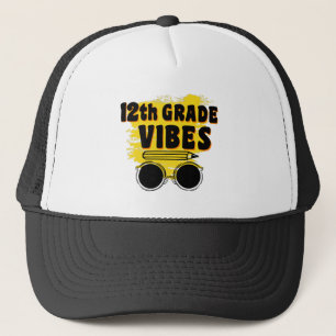 Casquette Chemise 12e année ambiance Retour à l'école Premie
