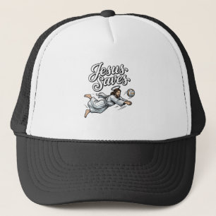 Casquette Chemise chrétienne vintage Jésus Sauve Volleyball