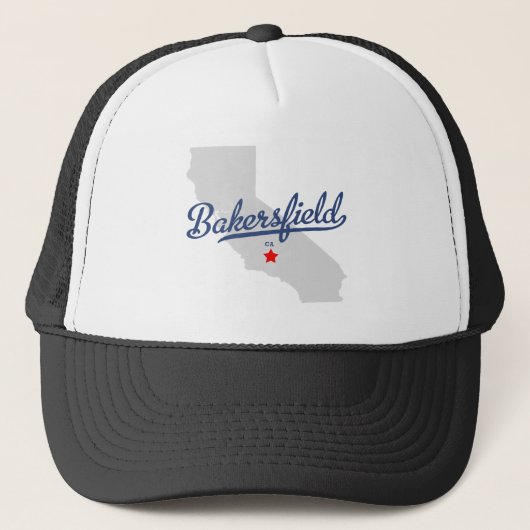 Casquette Chemise de Bakersfield la Californie CA (Devant)