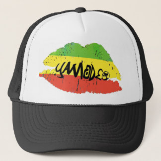 Casquette CHEMISE de blanc de baiser de Yamadeo