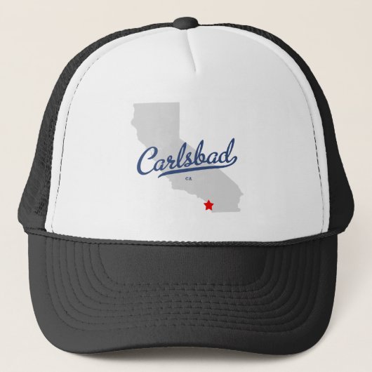 Casquette Chemise de Carlsbad la Californie CA (Devant)
