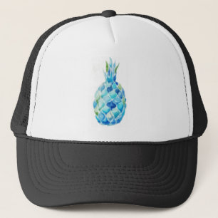 Casquette Chemise de conception d'ananas d'aquarelle