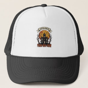 Casquette Chemise de équipage d'Halloween Dessin de maison h