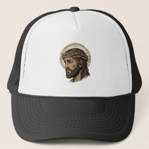 Casquette Chemise de portrait de couronne d'épines gravée vi