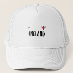 Casquette Chemise de supporter de football d'Angleterre Drap