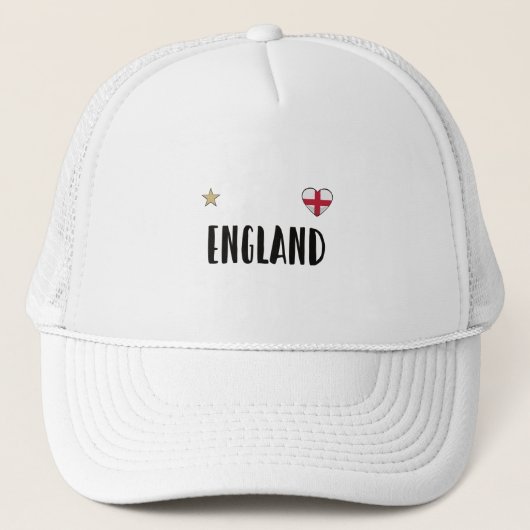 Casquette Chemise de supporter de football d'Angleterre Drap (Devant)