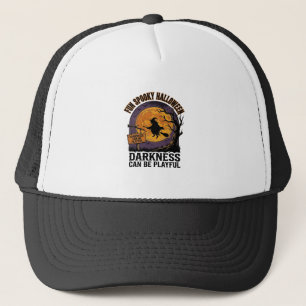 Casquette Chemise de ténèbres d'Halloween Design de sorcière