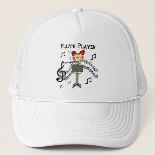 Casquette Chemise Fille à la Flûte Personnage Bâton Cadeaux