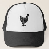 Casquette Chemise graphique Whisperer au poulet féminin (Devant)