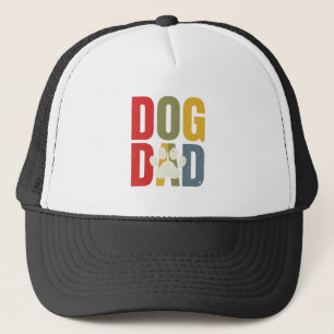 Casquette Chemise Vintage Dog Dad Empreinte de Patte Rétro T
