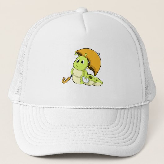 Casquette Chenille avec parapluie (Devant)