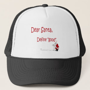 Casquette Cher Père Noël… définissent bon ?