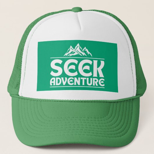 CASQUETTE CHERCHEZ L'AVENTURE (Devant)