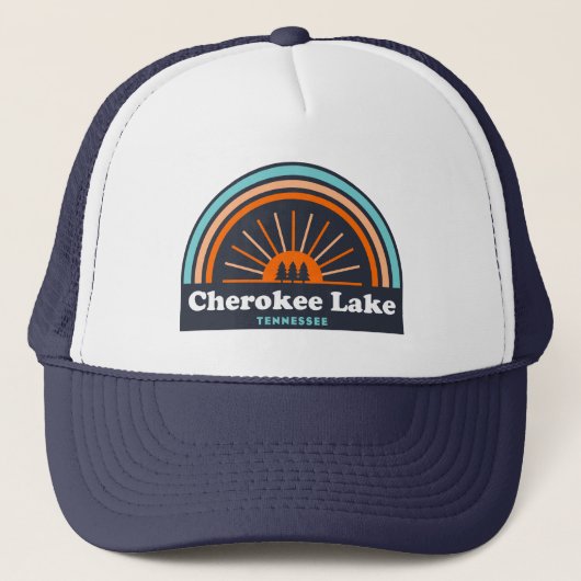 Casquette Cherokee Lake Tennessee Rainbow (Devant)