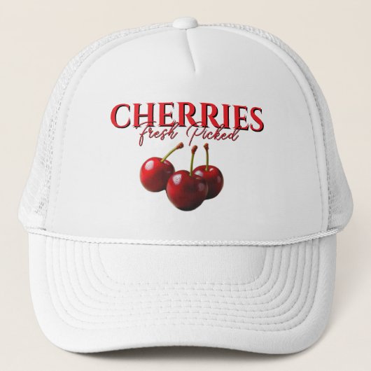 Casquette Cherries fresh picked (Devant)