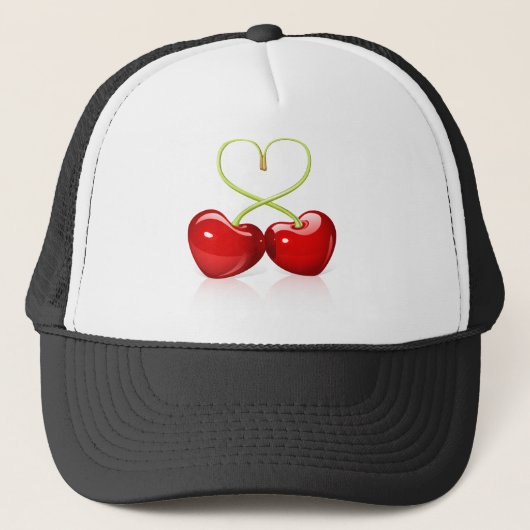 Casquette Cherry Heart (Devant)