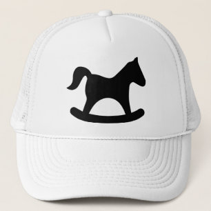 Casquette Cheval à bascule noir