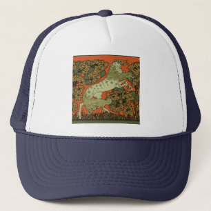 Casquette Cheval Arts et métiers Art nouveau médiéval 