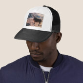 Casquette Cheval Brown (En situation)