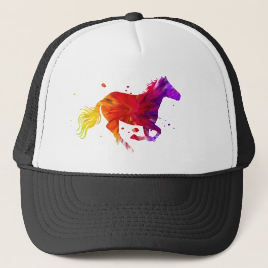 Casquette Cheval coloré (Devant)
