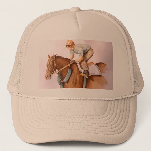 Casquette Cheval de course et Jockey (Devant)