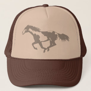 Casquette Cheval de peinture galopant