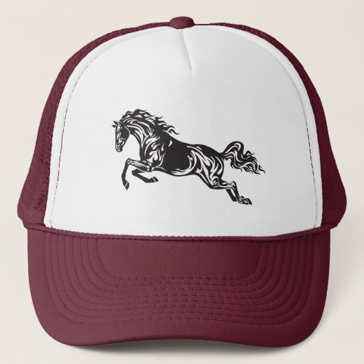 Casquette cheval de saut (Devant)