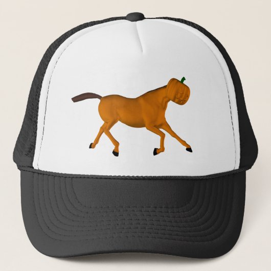 Casquette Cheval d'Halloween (Devant)