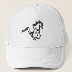 Casquette Cheval galopant