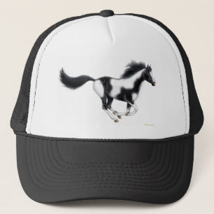 Casquette Cheval galopant de peinture