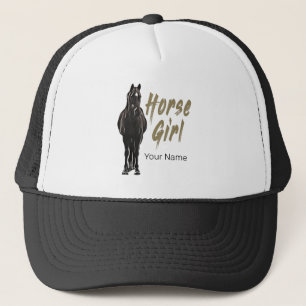 Casquette Cheval Girl Cadeau Pour L'Équitation Vintage Amate