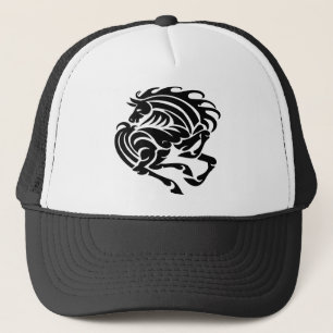 Casquette Cheval noir et blanc