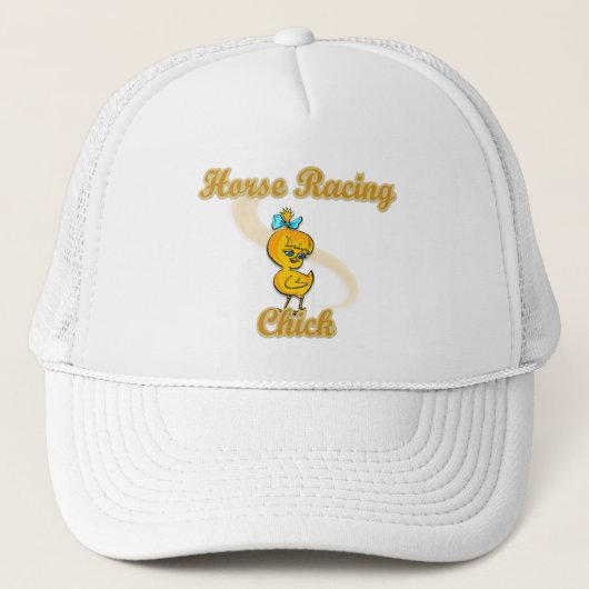 Casquette Cheval Racing Chick (Devant)