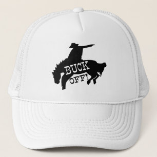 Casquette Cheval Rider Dit Buck Off Trucker Chapeau