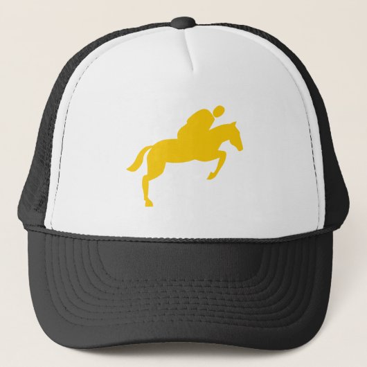 Casquette Cheval Sauts - Ambre (Devant)